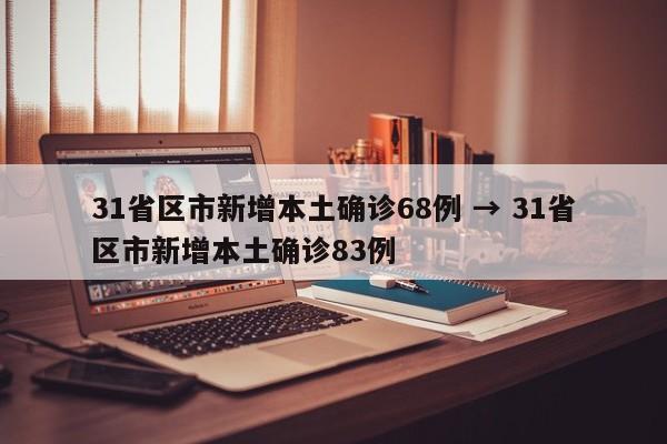 31省区市新增本土确诊68例 → 31省区市新增本土确诊83例